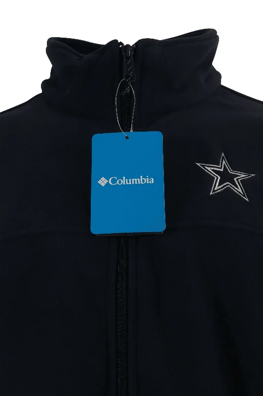 Columbia Men's Fleece Jacket CLG Flanker III Dallas Cowboys Navy L/S (466)