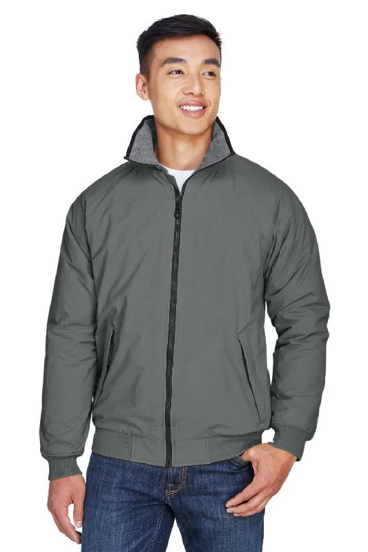 Devon & Jones Mens Classic Full Zip Jacket - Graphite Grey