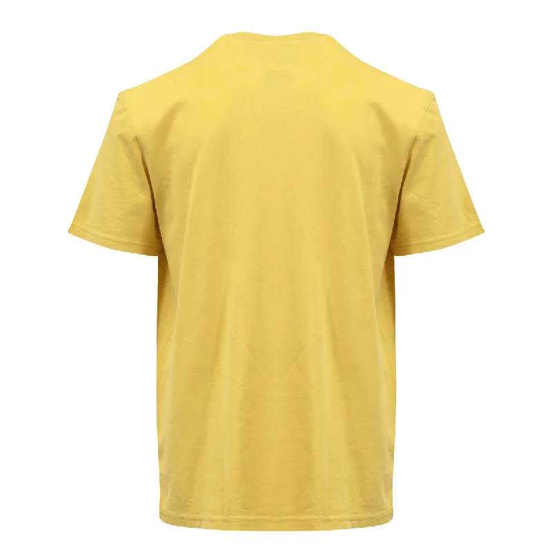 Element Men's T-Shirt Yellow Basic Pocket Tee S/S (S06)