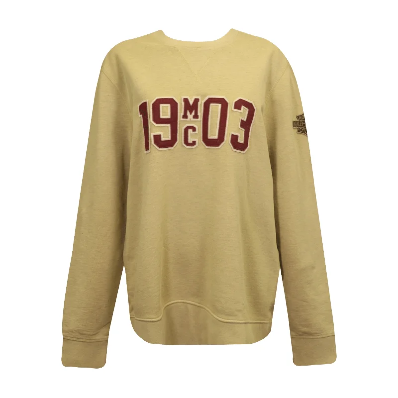 Branded  Men's Sweatshirt Pale Yellow 1903 MC L/S