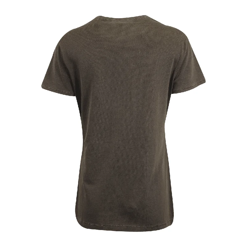 Branded  Women's T-Shirt Grey Bronze Official Logo S/S (S37)