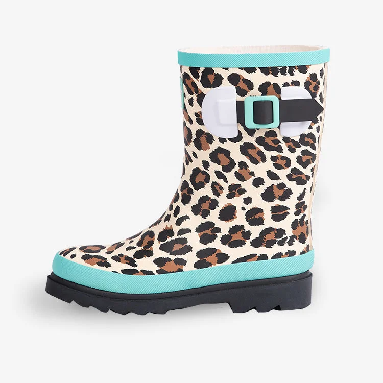 Rain Boots | Kids - Leopard