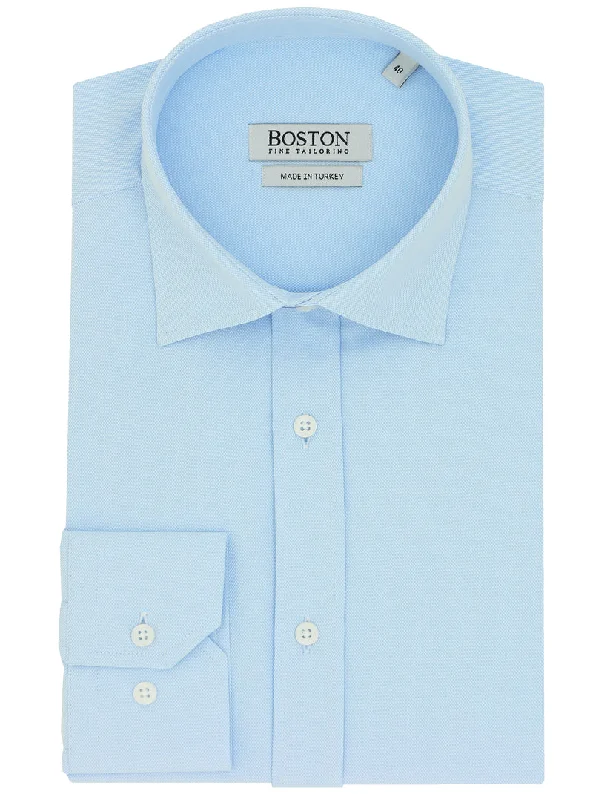 Boston Fine Tailoring - Liberty Business Shirt - Sky Blue