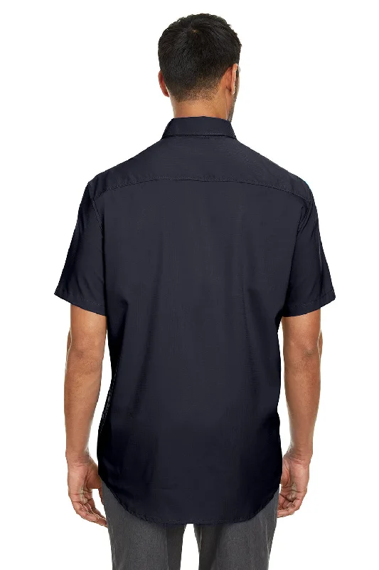 Columbia Mens Utilizer II Moisture Wicking Short Sleeve Button Down Shirt w/ Double Pockets - Black