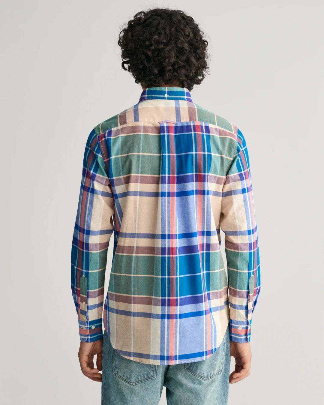 GANT - Indian Madras Shirt - Check - Rich Blue