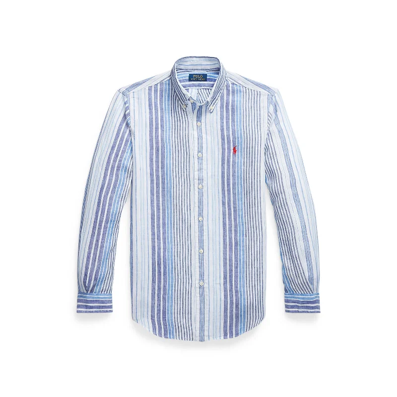 Polo Ralph Lauren - Linen Shirt - Stripe - Blue Multi