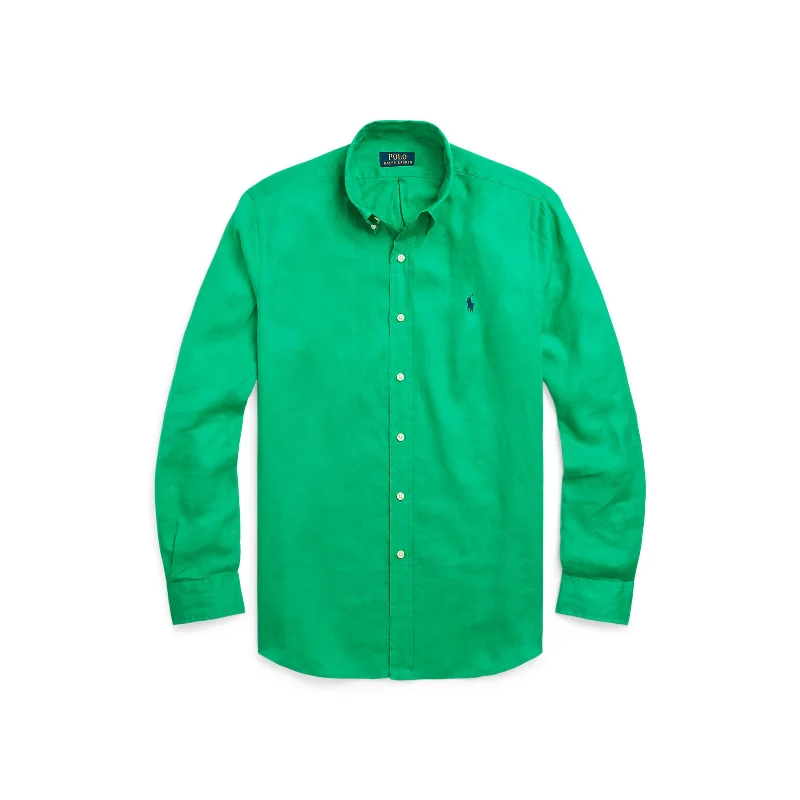 Polo Ralph Lauren - Linen Shirt - Grasshopper Green