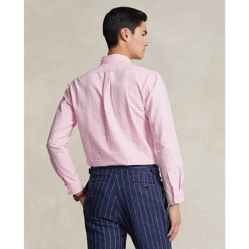 Polo Ralph Lauren - Oxford Shirt - Gingham - Pink & White