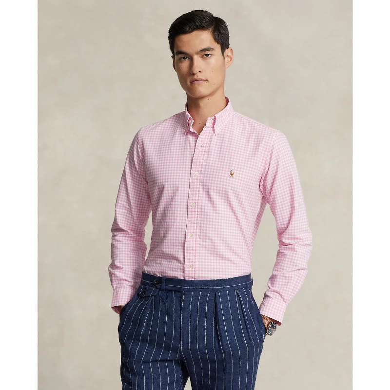 Polo Ralph Lauren - Oxford Shirt - Gingham - Pink & White