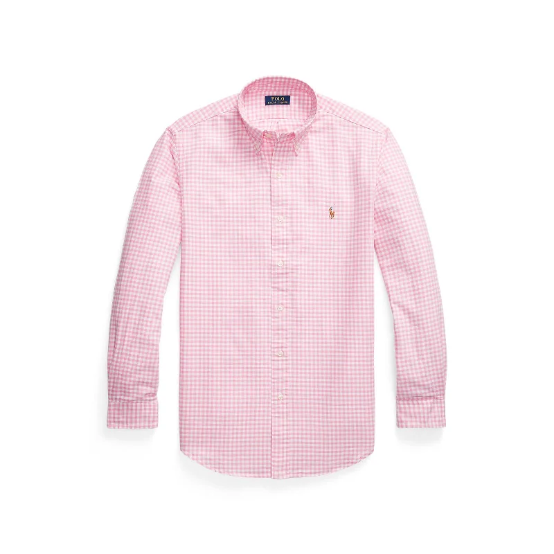 Polo Ralph Lauren - Oxford Shirt - Gingham - Pink & White