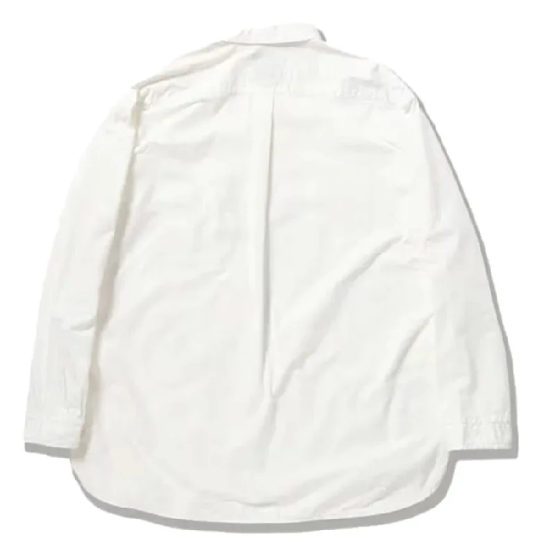 And Wander Cordura Typewriter L/S Over Shirt White