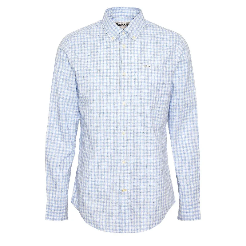 Barbour Kanehill Tailored Shirt Sky