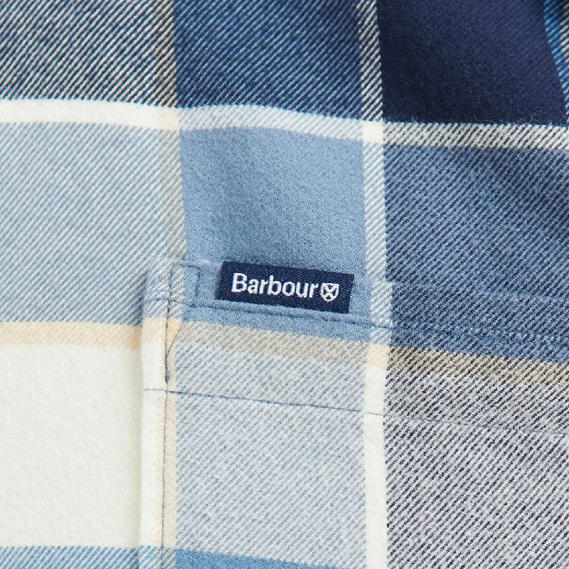 Barbour Valley Tailored Shirt Blue