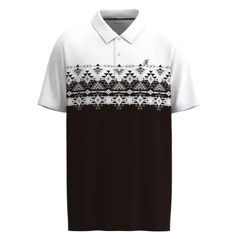 Hooey Weekender Performance Aztec Print Polo