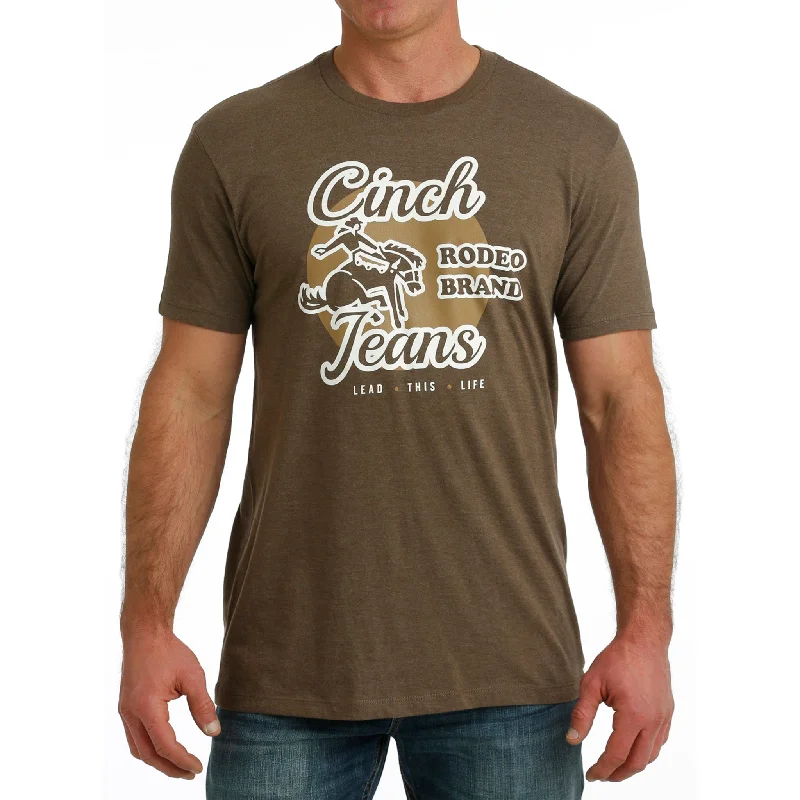 Cinch Men's Brown Rodeo Tee