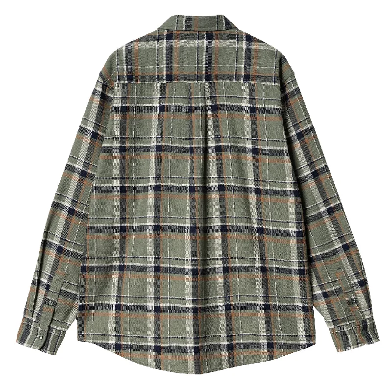 Carhartt WIP L/S Swenson Shirt Swenson Check Park