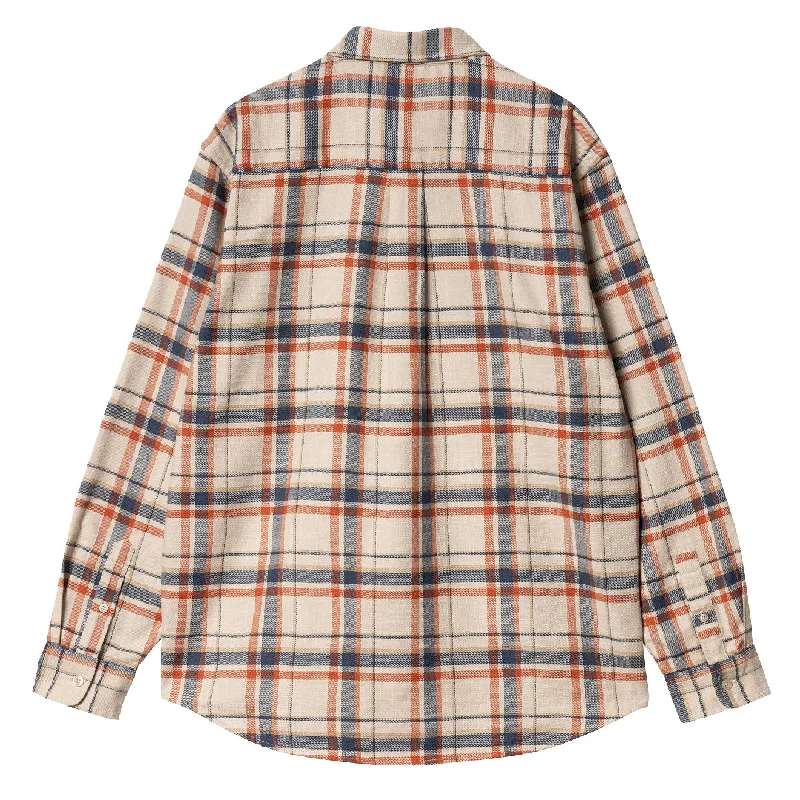 Carhartt WIP L/S Swenson Shirt Swenson Check Tonic