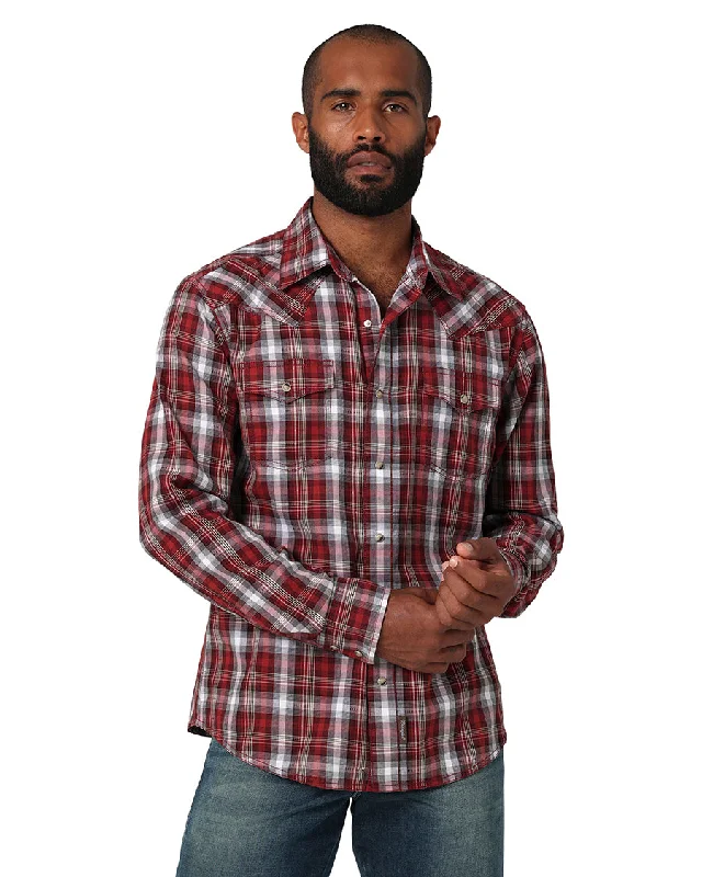 Men's Retro® Premium Long Sleeve Modern Fit Snap Shirt