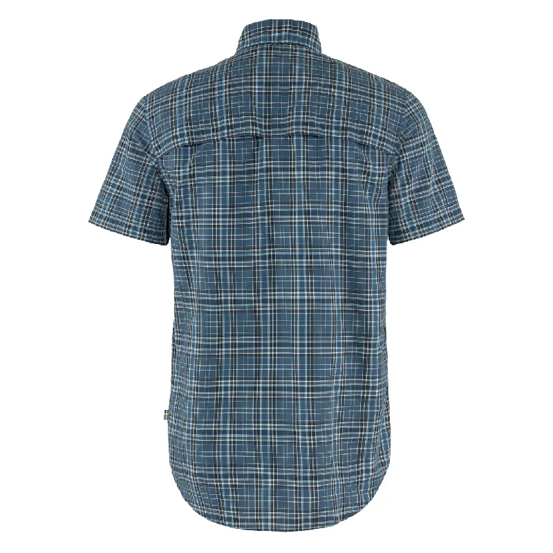 Fjallraven Abikso Hike Shirt SS Indigo Blue / Dark Navy