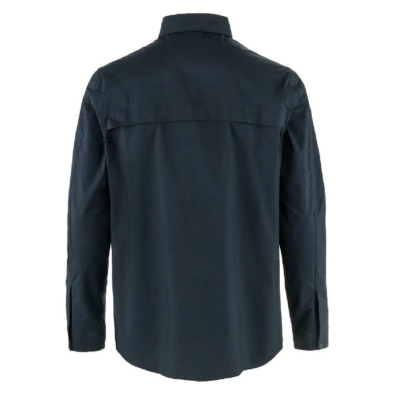 Fjallraven Abisko Trail Shirt LS Dark Navy