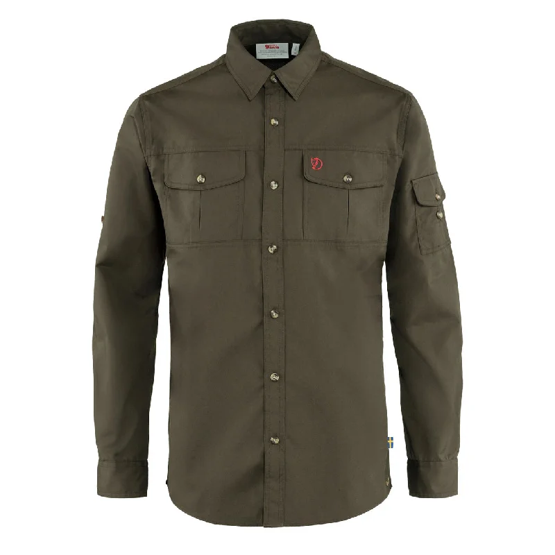 Fjallraven Singi Trekking Shirt Dark Olive