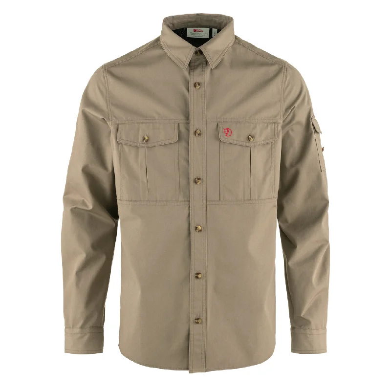 Fjallraven Singi Trekking Shirt Suede Brown