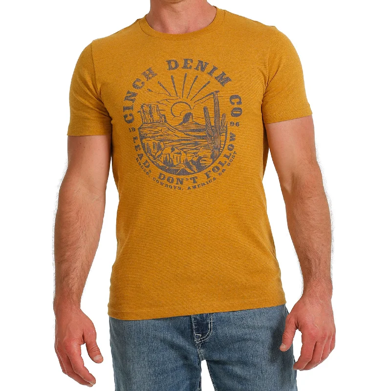 Cinch Men's Gold Tee