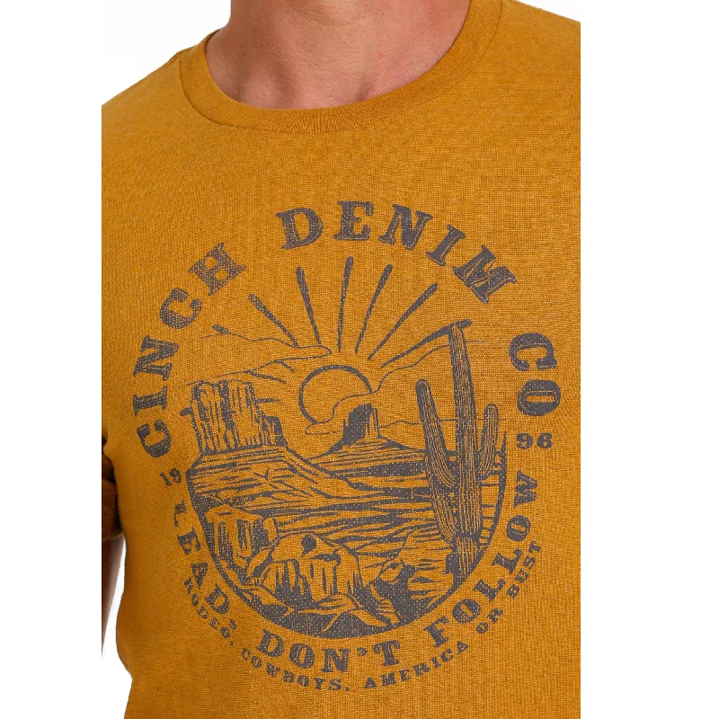 Cinch Men's Gold Tee