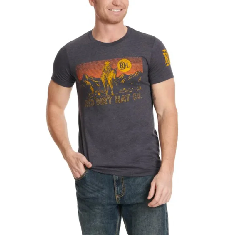 Red Dirt Men's Heather Navy Vaquero Tee