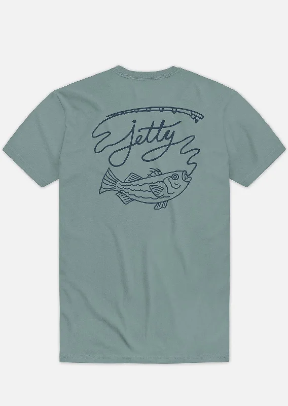 Jetty Men's Striper T-Shirt