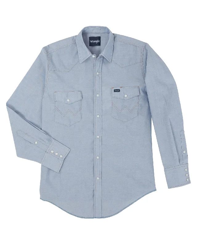 Men's Cowboy Cut Work Western Shirt