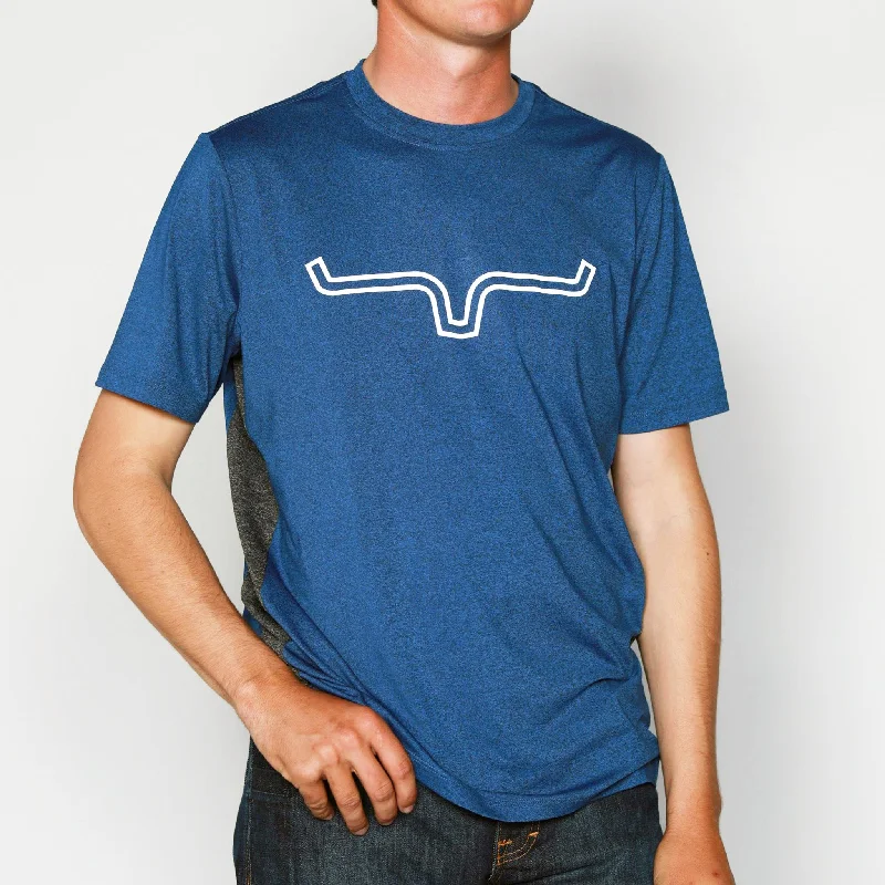 Kimes Ranch Men's Navy Phase 2 Tech Tee