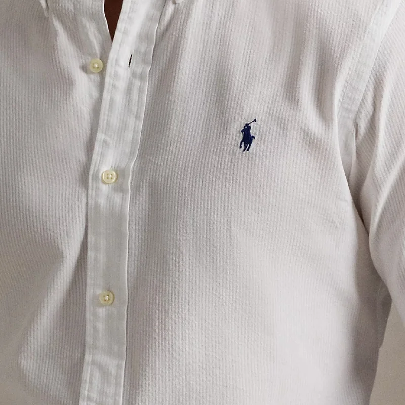 Polo Ralph Lauren Button Down Custom Fit Shirt White