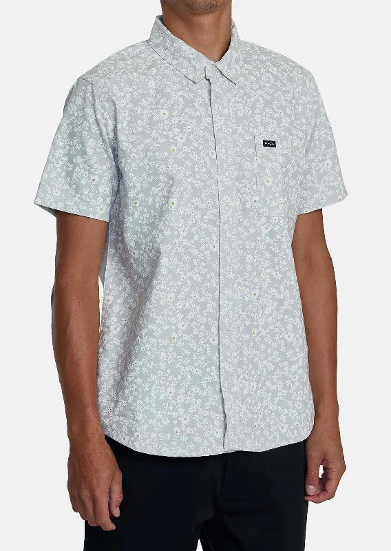 RVCA Men's Thatll Do Print Button Up Shirts