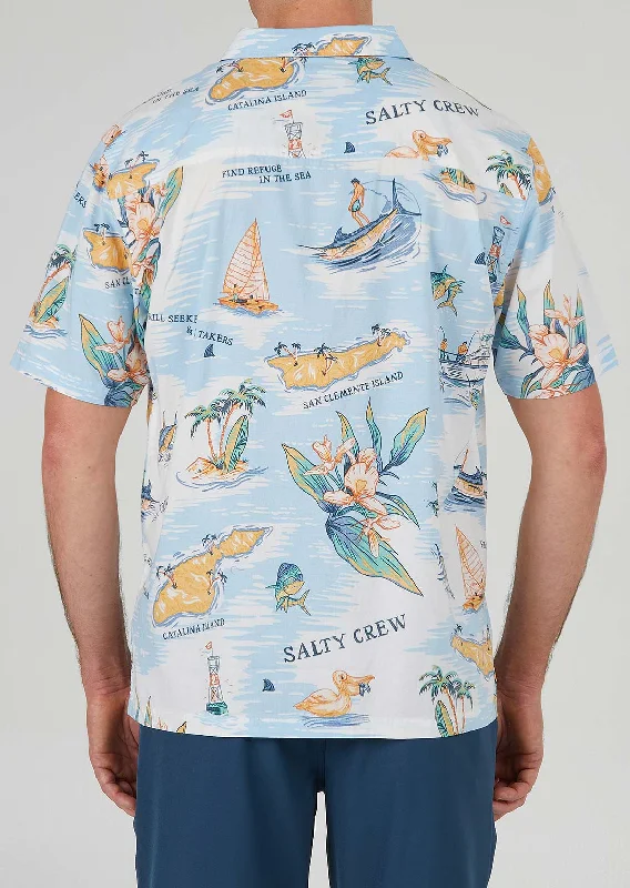 Salty Crew Men's Island Woven Button Up Shirt