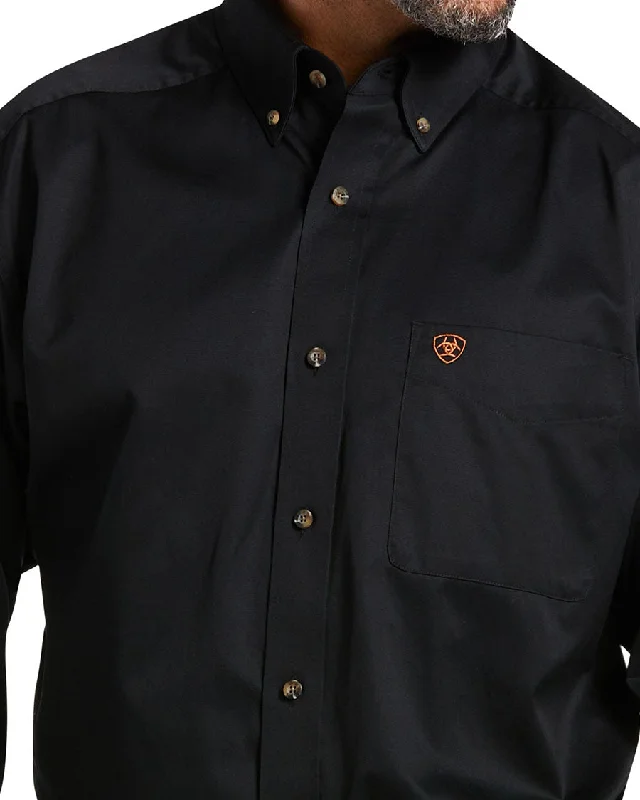 Men's Solid Twill Classic Fit Shirt