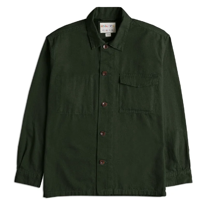 Uskees 3003 Buttoned Work Shirt Vine Green