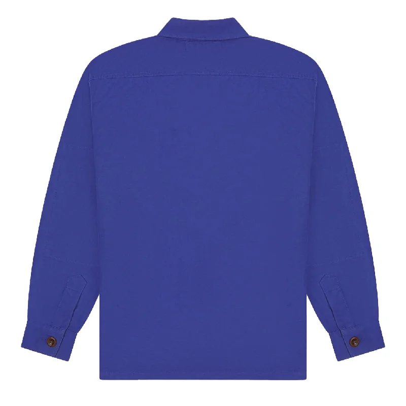 USKEES 3003 Buttoned Workshirt Ultra Blue