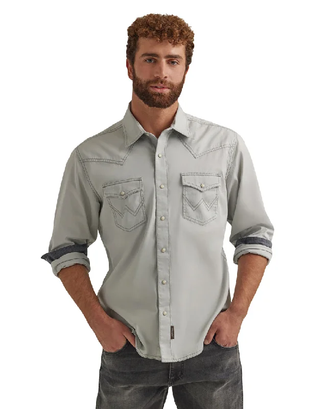 Men's Retro Premium Long Sleeve Shirt