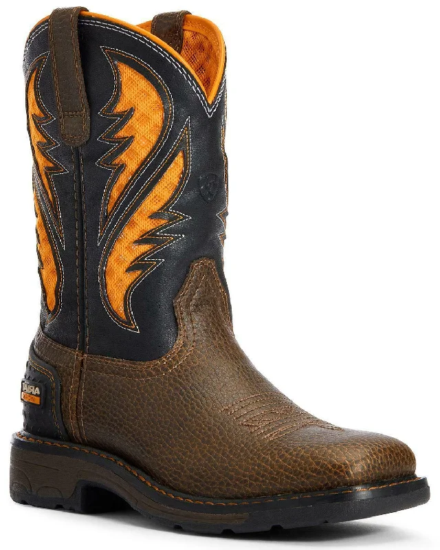 Ariat Boys' VentTEK Western Work Boot Style 10034159