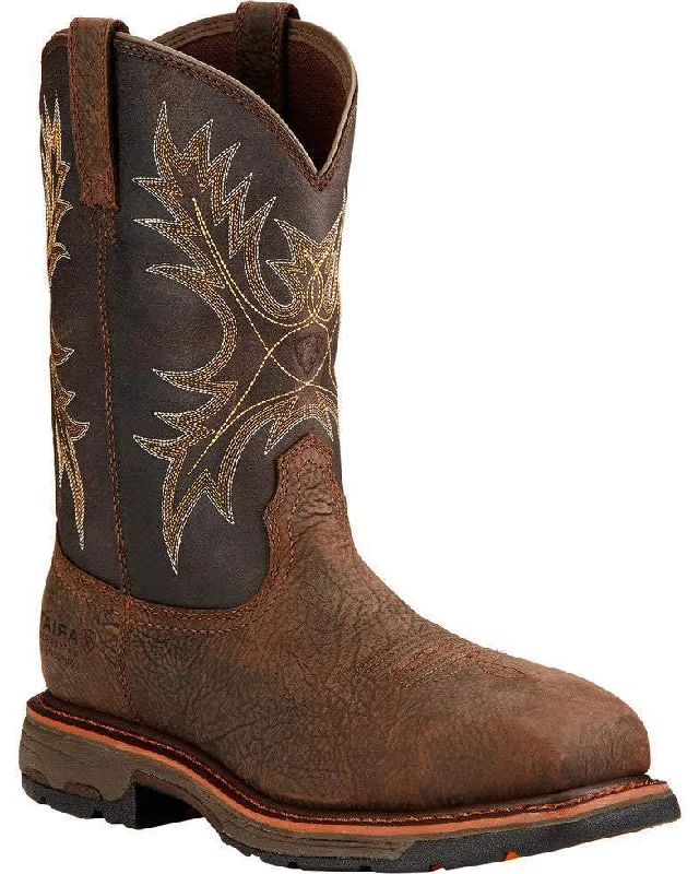 Ariat Men's Work Hog Composite Toe WP Work Boots Style 10017420