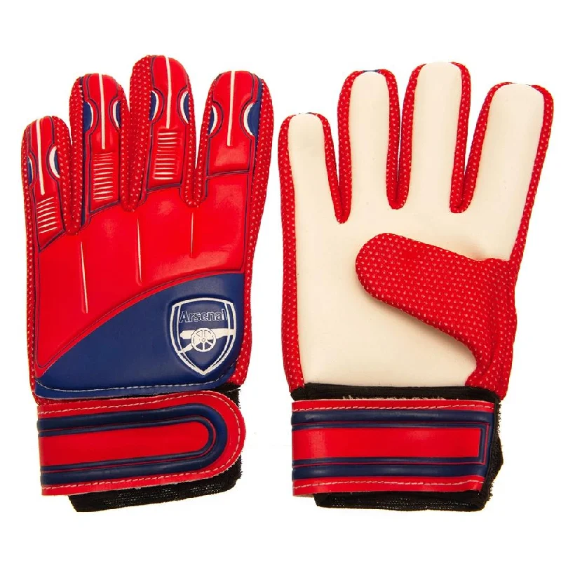 Arsenal FC Childrens/Kids Delta Goalkeeper Gloves