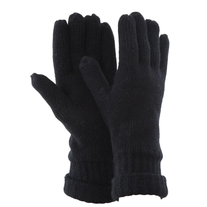 FLOSO Mens Thinsulate Knitted Winter Gloves (3M 40g)