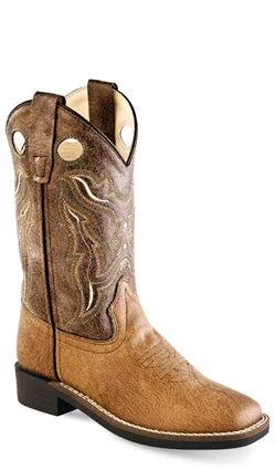 Jama Boys Old West Brown Crackle Style VB9113