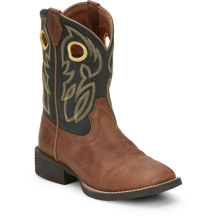 JUSTIN BOWLINE KIDS WESTERN BOOT STYLE JK7520