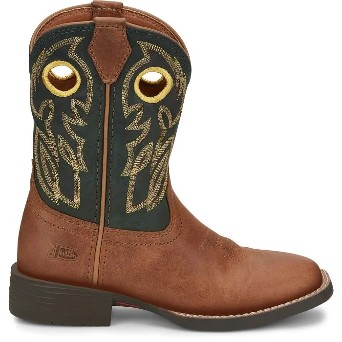 JUSTIN BOWLINE KIDS WESTERN BOOT STYLE JK7520