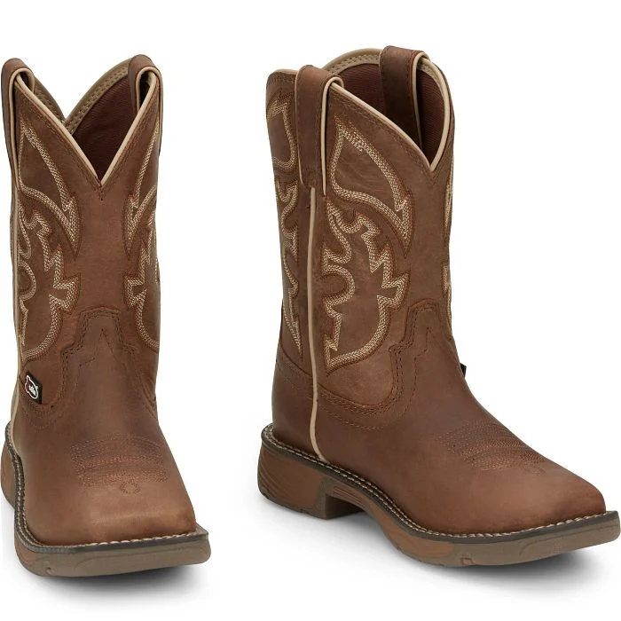 JUSTIN RUSH JUNIOR KIDS COWBOY BOOT STYLE JK4330