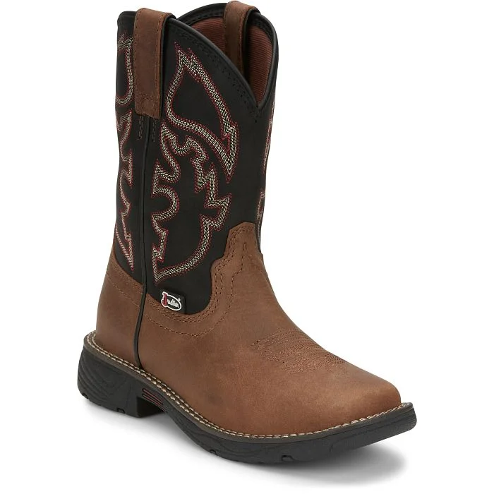 JUSTIN RUSH JUNIOR KIDS COWBOY BOOT STYLE JK4337