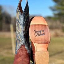 Merritt Cognac Boots by Tony Lama