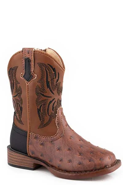 Roper Toddler Boys Square Toe Dalton Boots Style 09-017-1900-3118